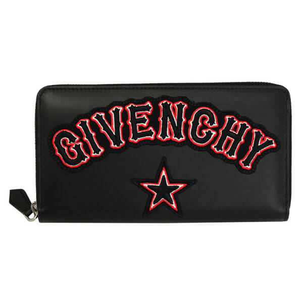 GIVENCHYジバンシィ 長財布  エンブリッシュド レザー ウォレット BC06340544