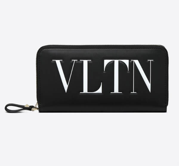 ヴァレンティノヴァレンティノ VLTN アラウンドジップウォレット ヴァレンティノ ロックスタッド 長財布 QW2P0645RCH