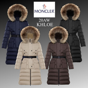 ★20AW★新作★MONCLER★KHLOE ダウンジャケット  取り外し可能なファー付き 0931C5120268065