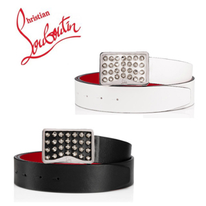 19S◆ルブタン スーパー コピー ベルト ◆メンズ◆【Christian louboutin  Belt】◆2色 1195195H651