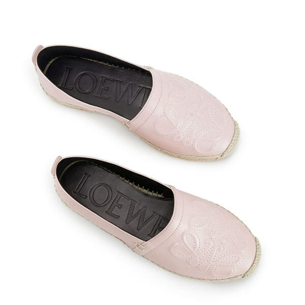 20/21★ロエベ★ロエベ Anagram Espadrille フラットシューズ453.10.346