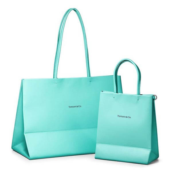 ティファニー【Tiffany】ラージ ショッピング レザー 偽物