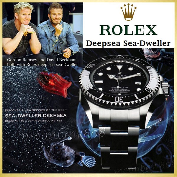 【史上最強のロレックス 】スーパーコピーロレックス Deepsea SEA-DWELLER 3900m防水116660BKSO