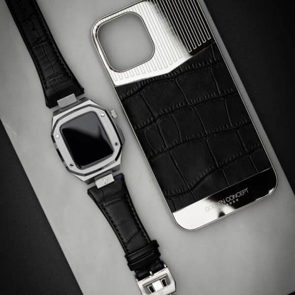 大人気ゴールデンコンセプト 偽物 Apple Watch Case - CL44 - Silver 4色