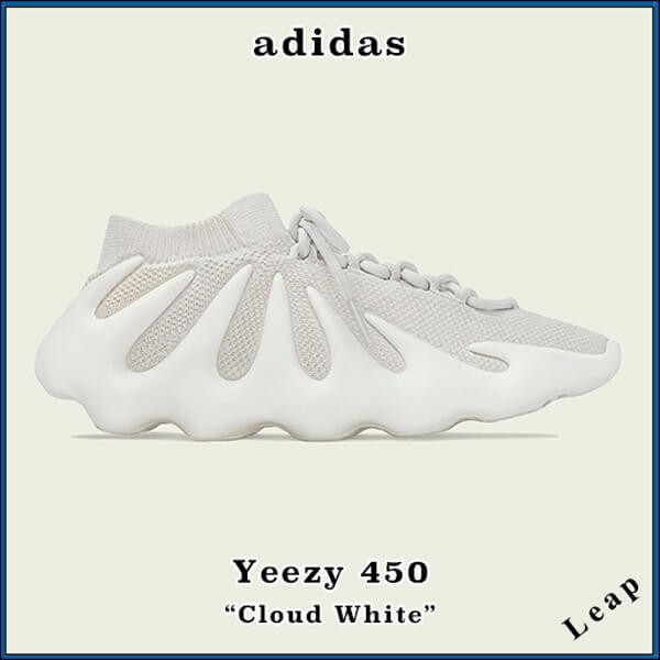 激レア 人気 アディダス イージー Yeezy 450 CLOUD WHITE H68038