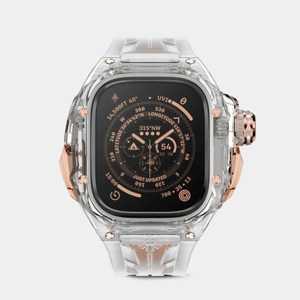 goldenconcept コピー Apple Watch Case - RSTR49 - CRYSTAL ROSE