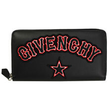 GIVENCHYジバンシィ 長財布  エンブリッシュド レザー ウォレット BC06340544