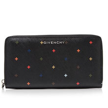 GIVENCHYジバンシィ 2018 マルチクロスプリント ラウンドファスナー長財布 BC06340