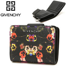 ジバンシィGIVENCHYジバンシィフラワー財布 黒 ウォレット BC06363563 960 花柄