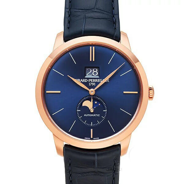 ジラール・ペルゴ GIRARD PERREGAUX 1966 ラージデイト & ムーンフェイズ 49556-52-1832BB4A