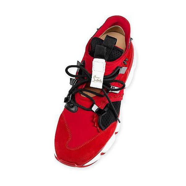 大人気♪入手困難 Christian Louboutin ルブタン Red Runner　スニーカー メンズ 多色 1190541BK01