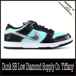 注目商品★ナイキ Dunk Low 偽物 SB Diamond Supply Co. Tiffany