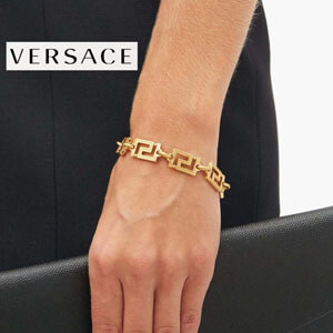 VERSACE グリークゴールドブレスレット