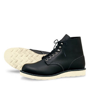 [RED WING(レッドウイング)] ROUND TOE 8165 BLACK CHROME