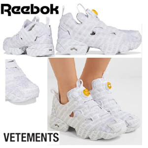 ヴェトモン X Reebok Logo Instapump Fury ポンプフューリー コピー