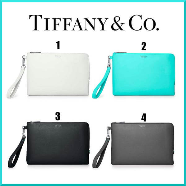 Tiffany&Co(ティファニー)レザー ジップクラッチバッグ コピー4色展開☆