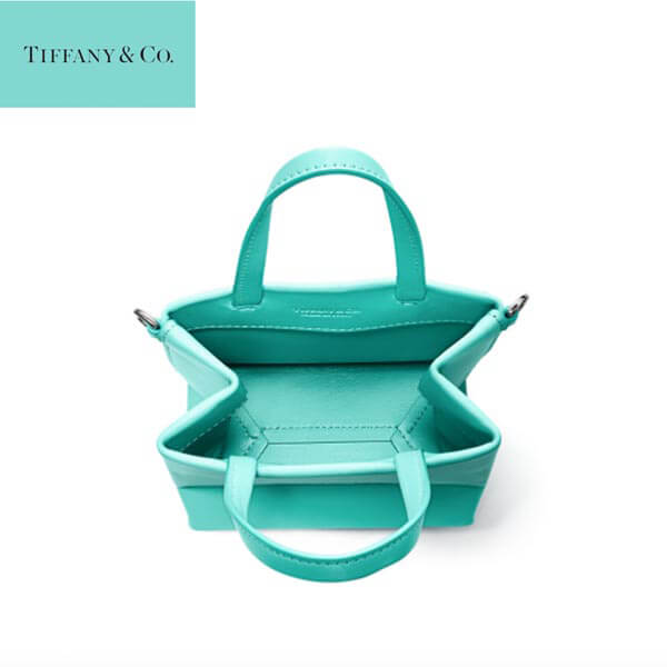 Tiffany&Co.スモール ティファニー コピーブルー ショッピングトート