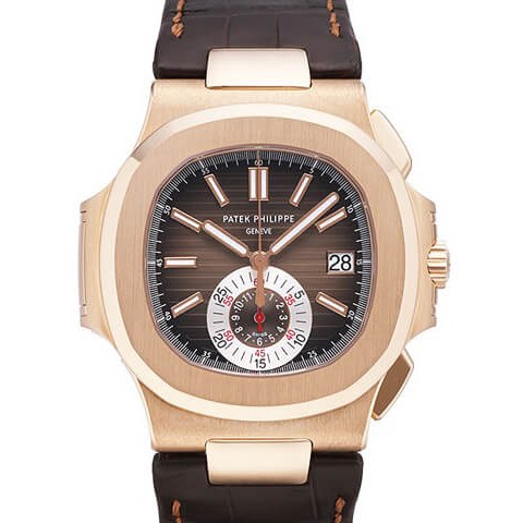 【スーパーコピーN級品】パテック・フィリップ PATEK PHILIPPE ノーチラス クロノグラフ 5980R-001